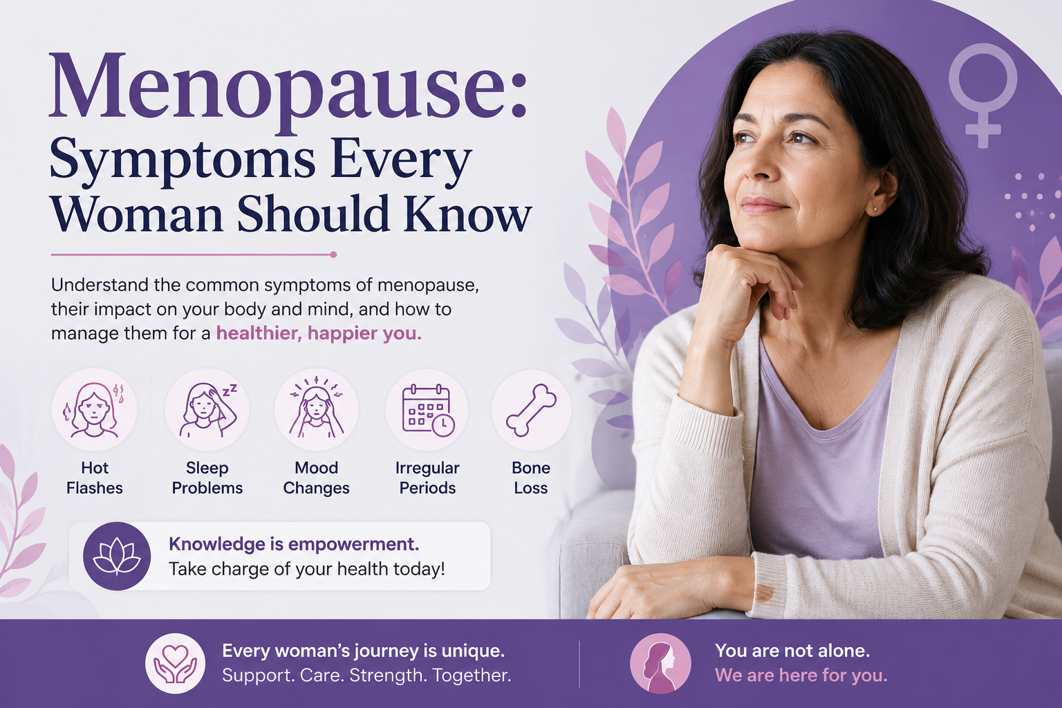 Menopause: Symptoms Every Woman Should Know